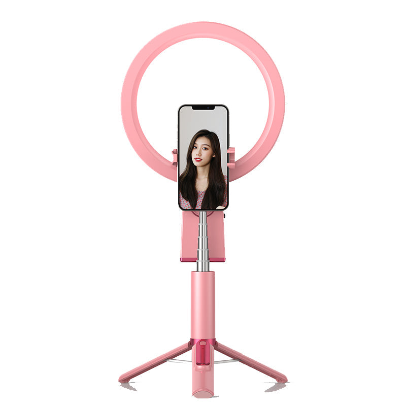 All-in-one Tripod Integrated Bluetooth Selfie Stick & Professional Fill Light