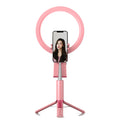 All-in-one Tripod Integrated Bluetooth Selfie Stick & Professional Fill Light