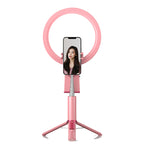 All-in-one Tripod Integrated Bluetooth Selfie Stick & Professional Fill Light
