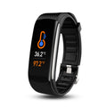 C6T Smart Bracelet Blood Pressure Heart Rate Monitoring Bluetooth Waterproof