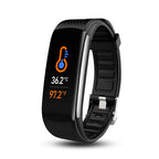 C6T Smart Bracelet Blood Pressure Heart Rate Monitoring Bluetooth Waterproof