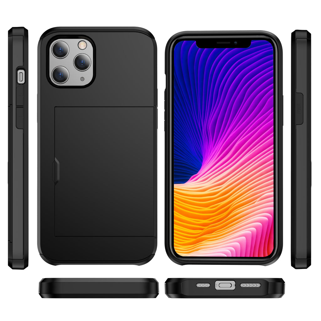 Shockproof Wallet Mobile Phone Case for iPhone12/12Pro