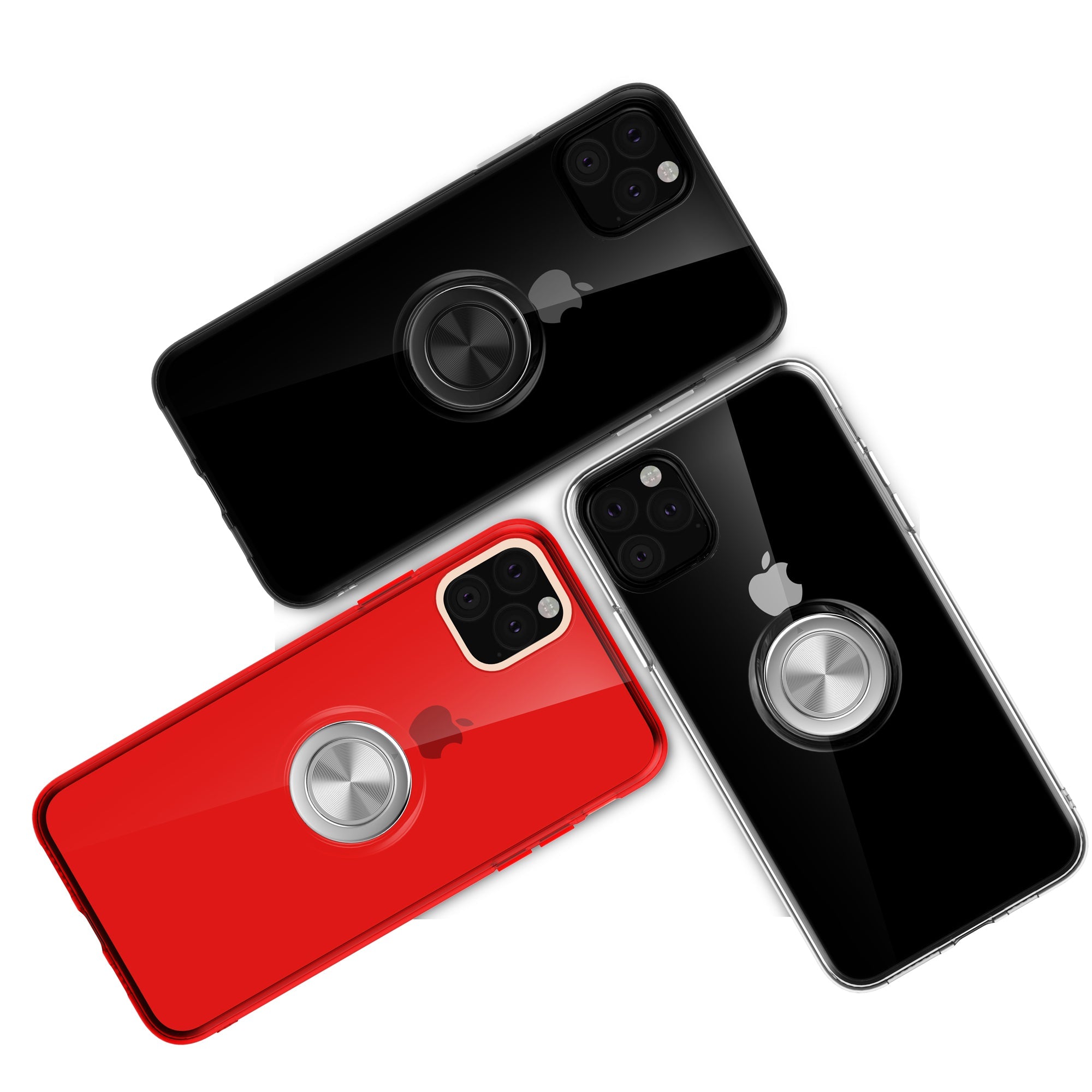Finger Ring Rotatable Mobile Case for iPhone12 ProMax