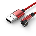 Rotating Magnetic Mobile Phone Charger Cable 1M, 2M USB to Micro  Lightning Type-C