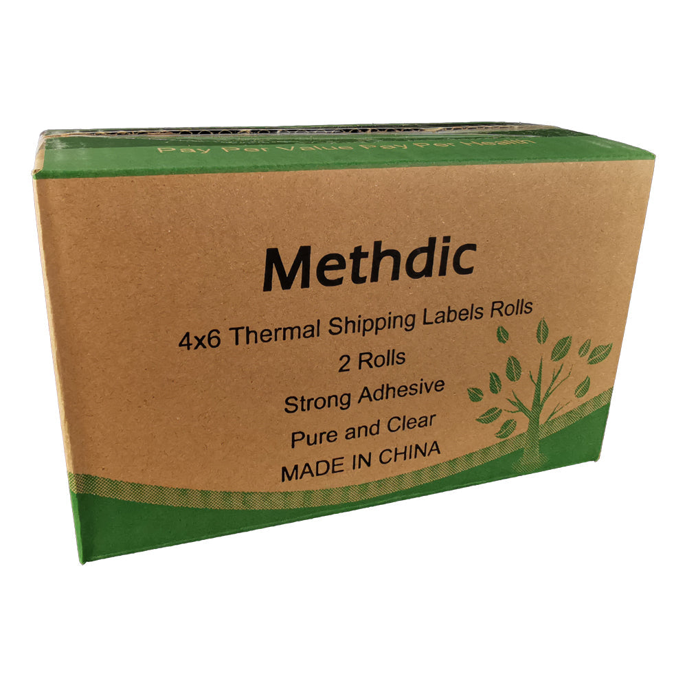 2 Rolls 4x6"(101x152mm) 250pcs High Quality Direct Thermal Labels
