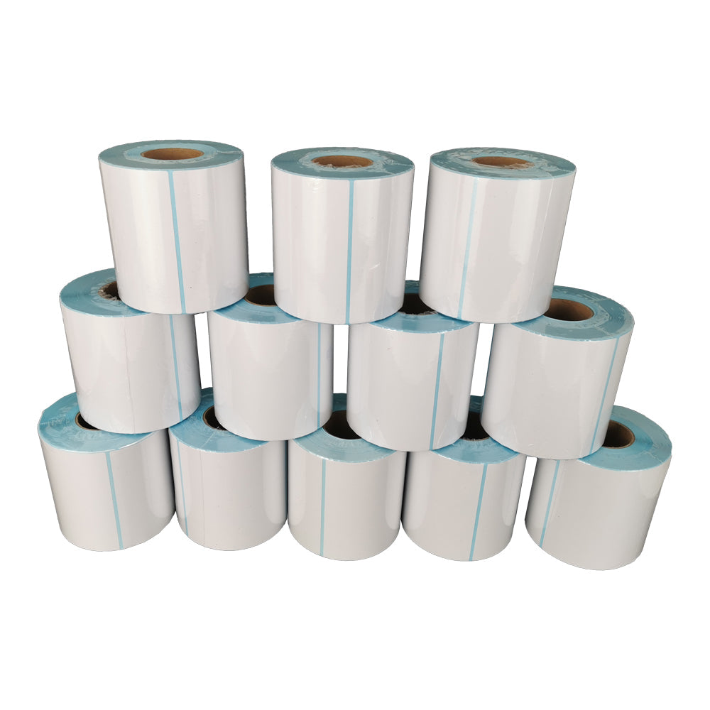 1 Roll 100x100 mm 500pcs High-Quality Direct Thermal Labels