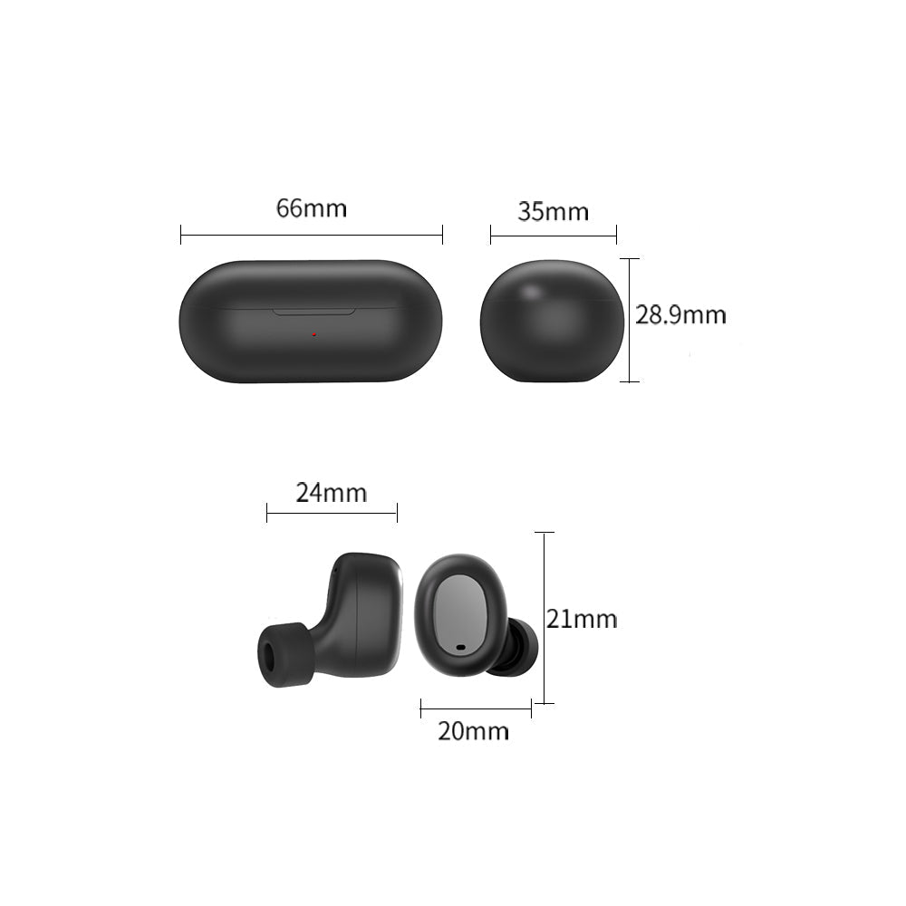 TW15 Wireless TWS Earphone Bluetooth Headset For iOS Android