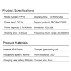 TW10 Wireless TWS Earphone Bluetooth Headset For iOS Android