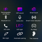 TW80 Wireless Earphone Bluetooth Headset For iOS Android