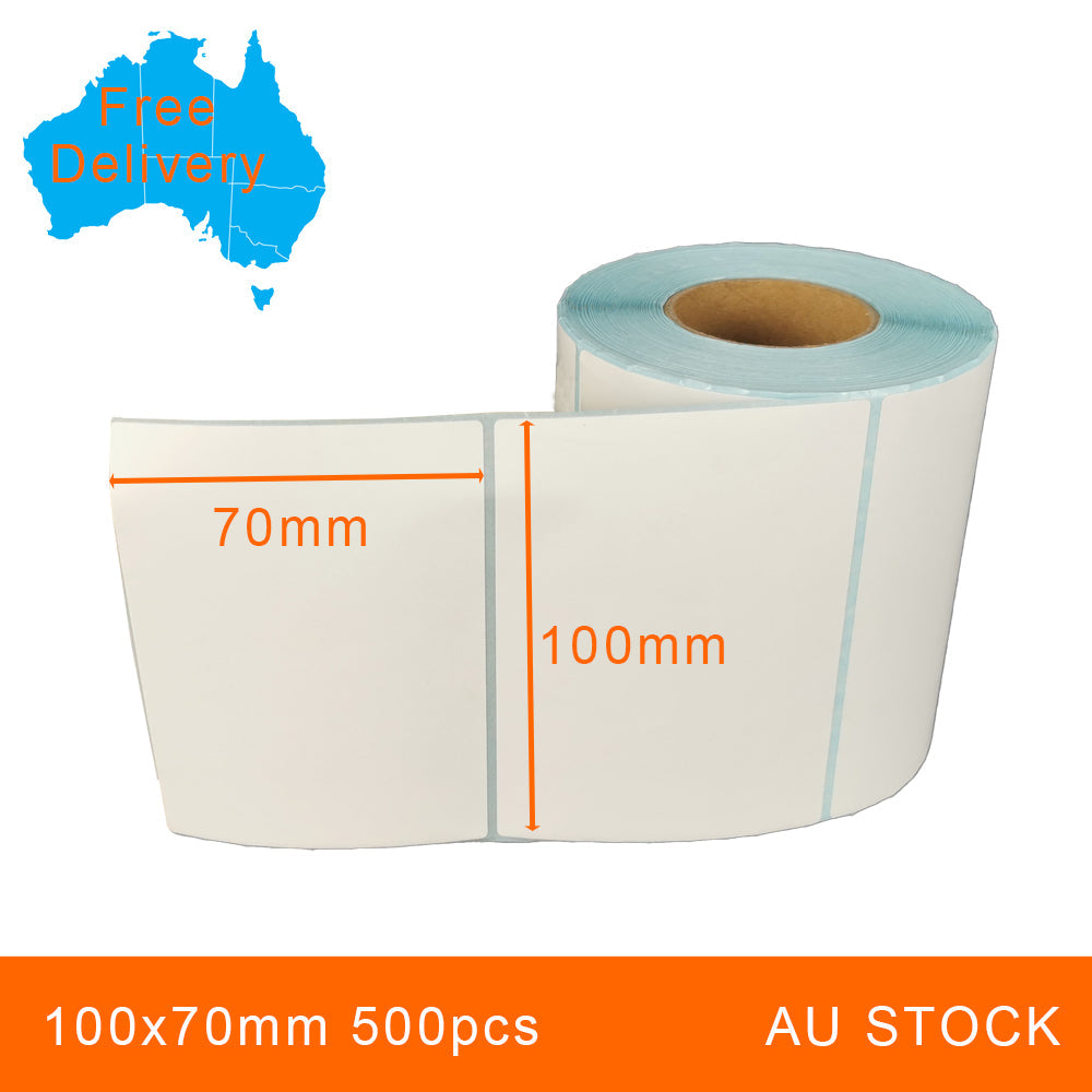 1 Roll 100x70mm 500pcs High Quality Direct Thermal Labels