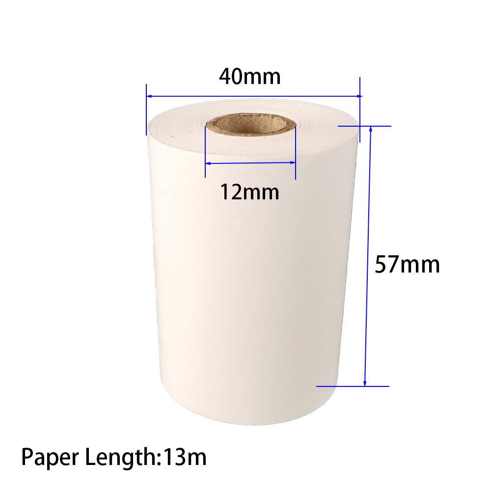 5 Rolls 57x40mm 13m Thermal Receipt Paper Roll