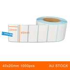 1 Roll 40x20mm 1000pcs High Quality Direct Thermal Labels