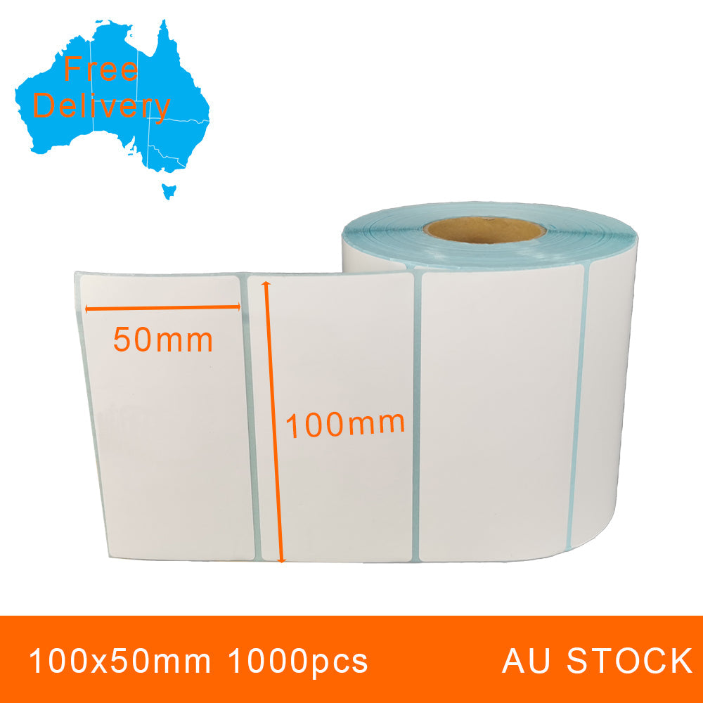 16 Rolls 100x50mm 1000pcs High Quality Direct Thermal Labels