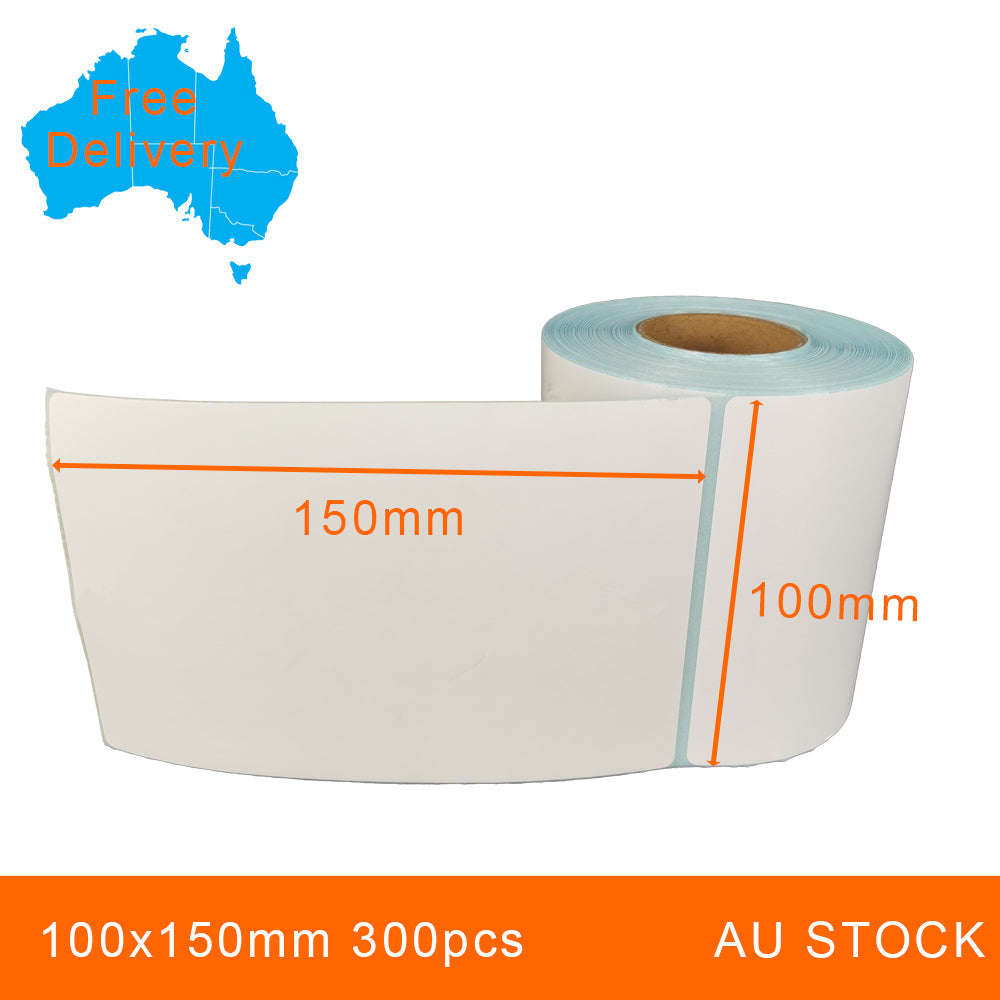 1 Roll 100x150mm 300pcs High-Quality Direct Thermal Labels