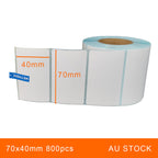 1 Roll 70x40mm 800pcs High Quality Direct Thermal Labels