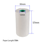 5 Rolls 57x30mm 10m Thermal Receipt Paper Roll