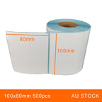 1 Roll 100x80mm 500pcs High Quality Direct Thermal Labels