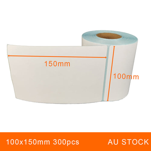 1 Roll 100x150mm 300pcs High-Quality Direct Thermal Labels