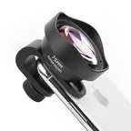 75mm Telephoto Macro Lens Super Macro Phone External Lens Multi Coated 40-75mm Focus Distance for Insect Floral Jewelry