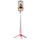 Magnetic 360 Degree Rotating Wireless Portable Selfie Stick Tripod For Mobile