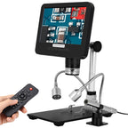 Double lens 7'' microscope and endoscope electronics digital microscope PCB Phone RepairSMD/SMT Soldering Tool