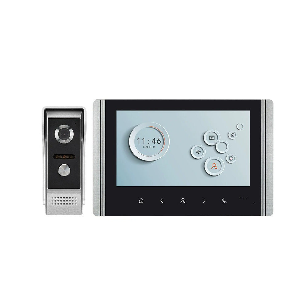 7 Inch wired Video Intercom Waterproof Doorbell Camera