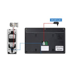 7 Inch wired Video Intercom Waterproof Doorbell Camera