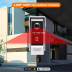 7 Inch wired Video Intercom Waterproof Doorbell Camera
