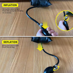 Air Wedge Bag Pump Professional Leveling Kit with Metal Release Valve
