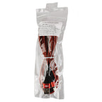 USB Durable nylon Mermaid Black Red Charger Cable For iphone ipad
