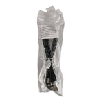 USB Durable nylon Mermaid Black White Charger Cable For iphone ipad