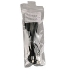 USB Durable nylon Mermaid Black White Charger Cable For iphone ipad