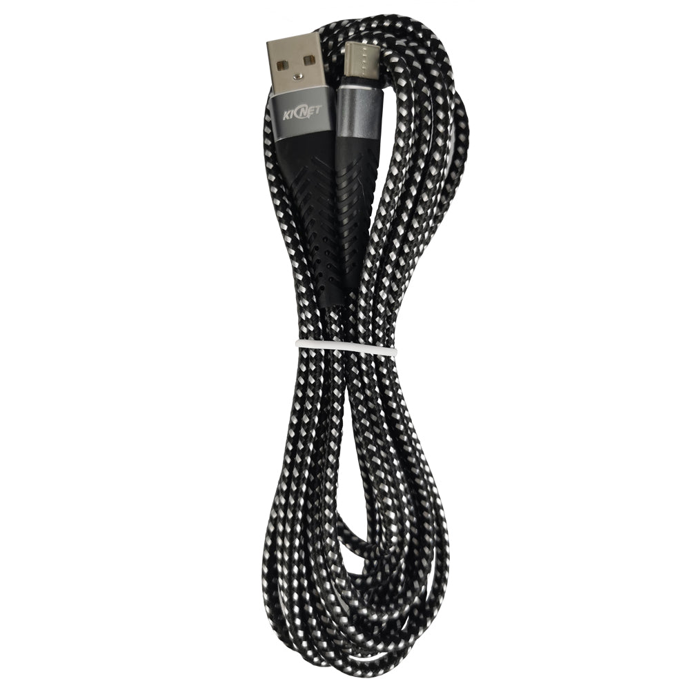 Type-C Mermaid  Black & White Charging Cable