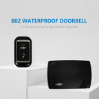 B02 Waterproof Doorbell 1-1 Receiver Long Range Wireless Doorbell