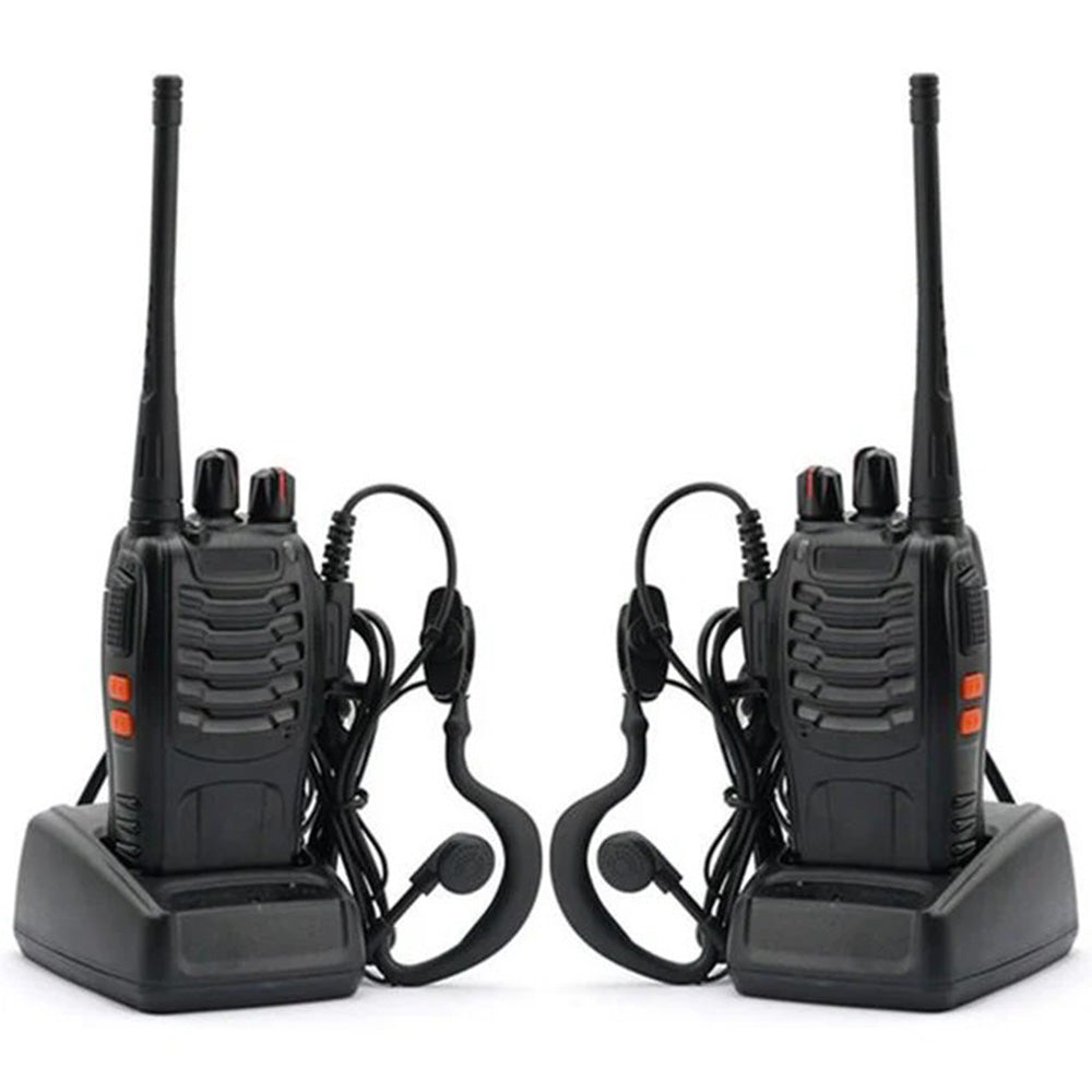 2 PCS BF-888S  5W UHF Radio