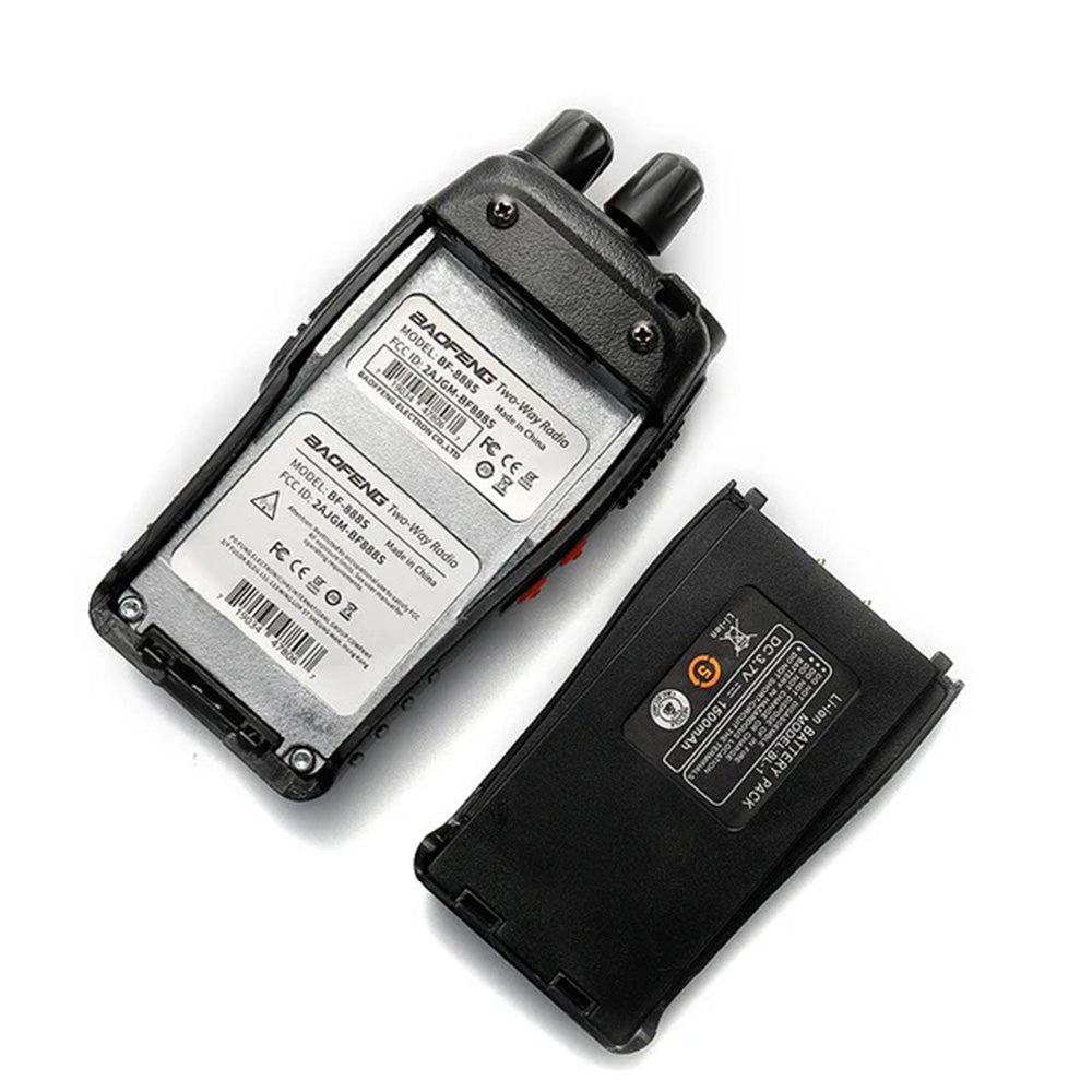 2 PCS BF-888S  5W UHF Radio