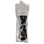 USB Double Elbow Cotton Linen Black Charging Cable For iphone ipad
