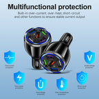 BK359 Car Universal Fast charging QC3.0 5-Ports Charger