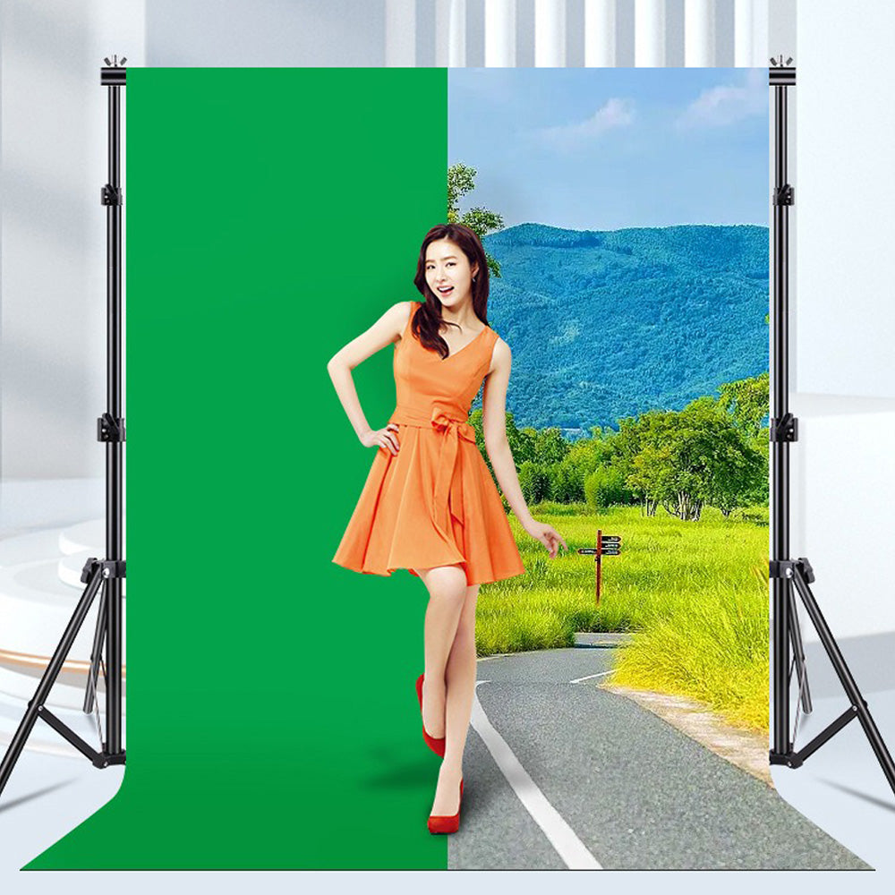 3 x4m Extra rough Photo Backdrop Stand Kit Telescopic Rod Bracket