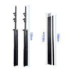 3 x4m Extra rough Photo Backdrop Stand Kit Telescopic Rod Bracket