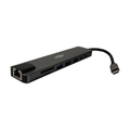 8 IN 1 USB Type C to HDMI USB3.0/2.0 USB/C SD/TF PD LAN Hub Adapter