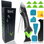5-in-1 Caulking Tool Silicone Caulking Grout Removal Sealant Finishing Tool