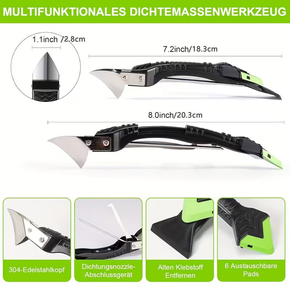 5-in-1 Caulking Tool Silicone Caulking Grout Removal Sealant Finishing Tool