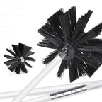 30 pcs Chimney Cleaning Brush Kit Duct Vent Cleaning Set Sweep Brush Tool