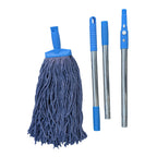 32L Commercial Mop Bucket Floor Cleaning Trolley Rolling Janitorial Mop Bucket