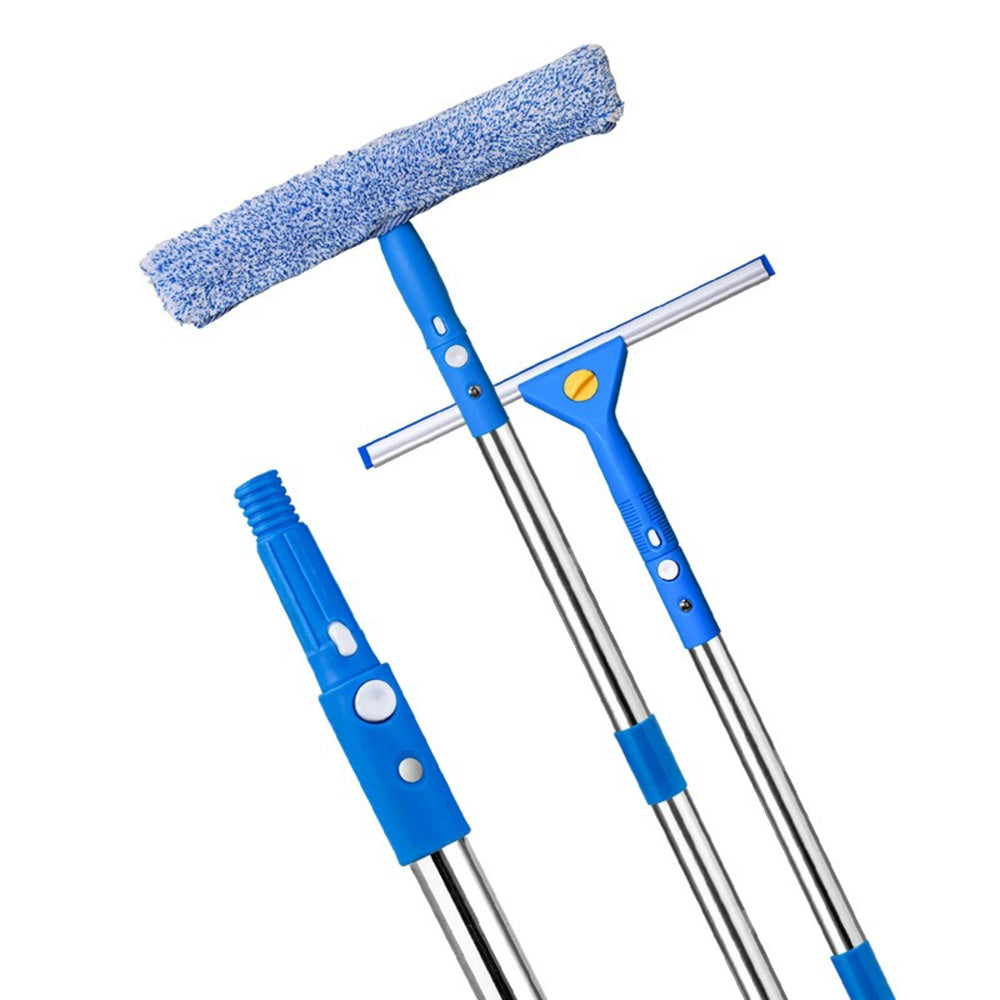 3.1m Window Squeegee Cleaner Tool Kit for High Windows Shower Glass Car
