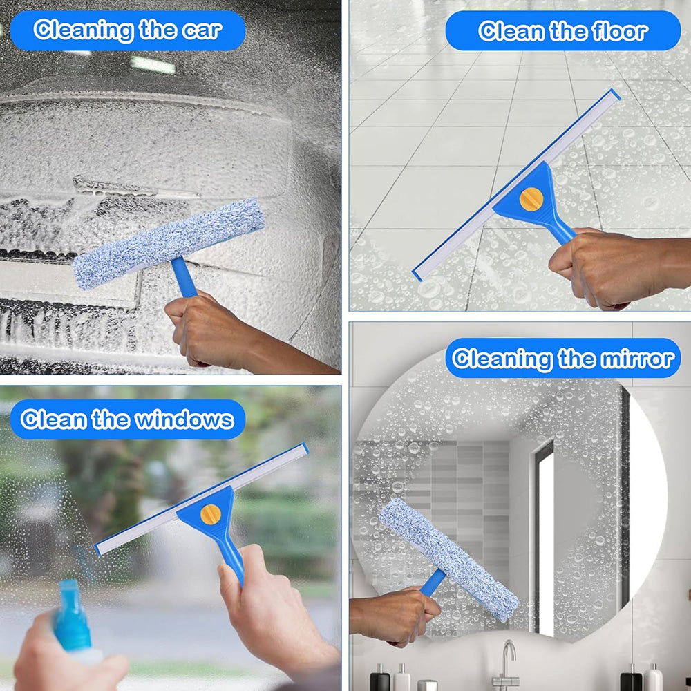 3.1m Window Squeegee Cleaner Tool Kit for High Windows Shower Glass Car