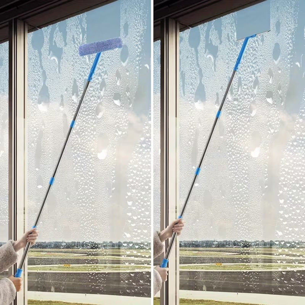 3.1m Window Squeegee Cleaner Tool Kit for High Windows Shower Glass Car