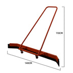 Tennis Court Squeegee with Wheels Heavy Duty Water Remover Floor Sweeper
