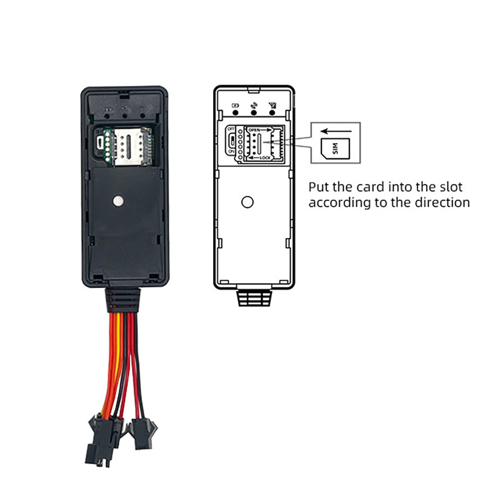 4G GPS Tracker  Car Motorcycle Locator Remote Control  Real Time Monitoring